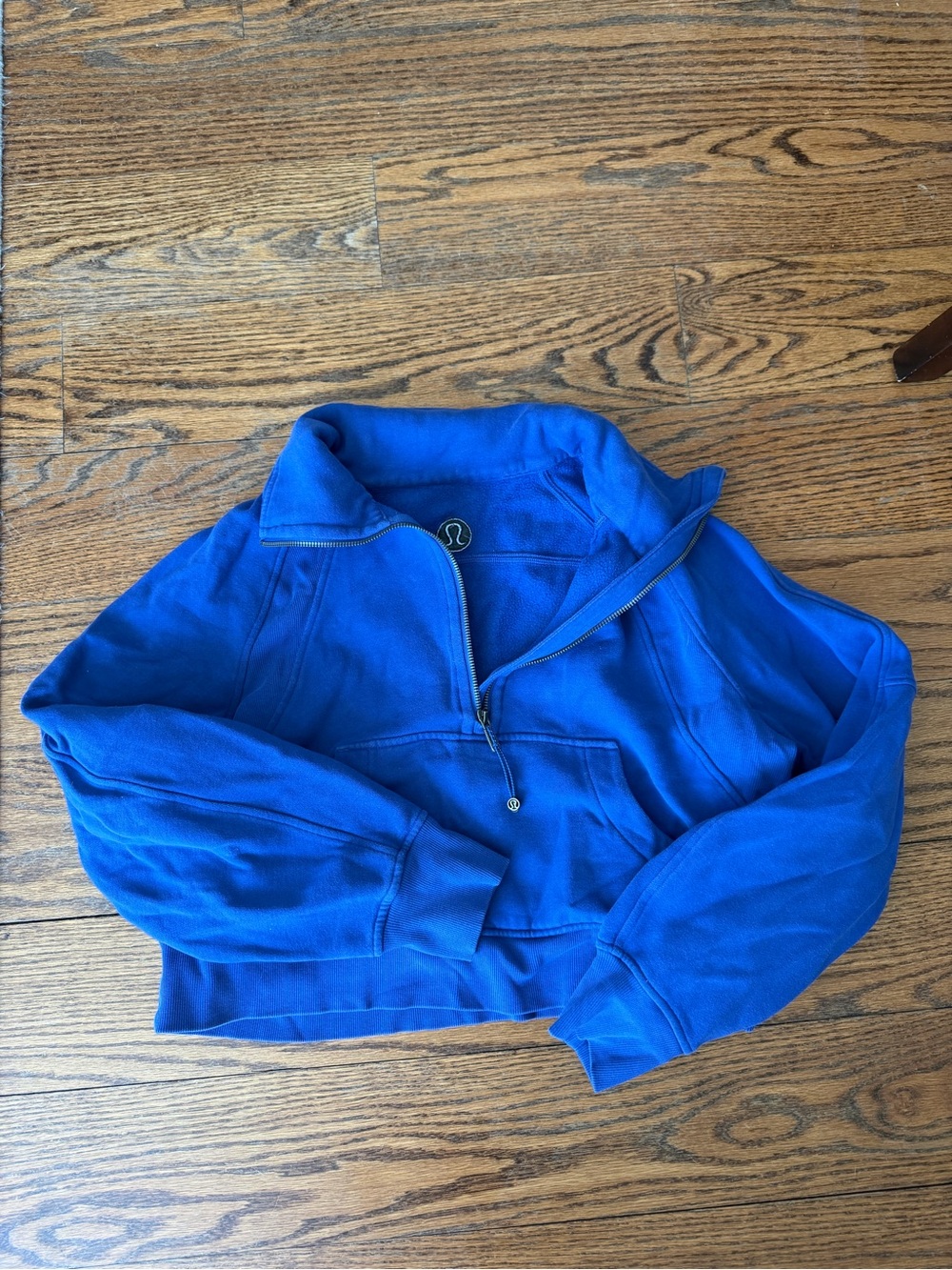 lululemon athletica Royal Blue Half-Zip Pullover